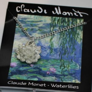 Monet Waterlilies Necklace